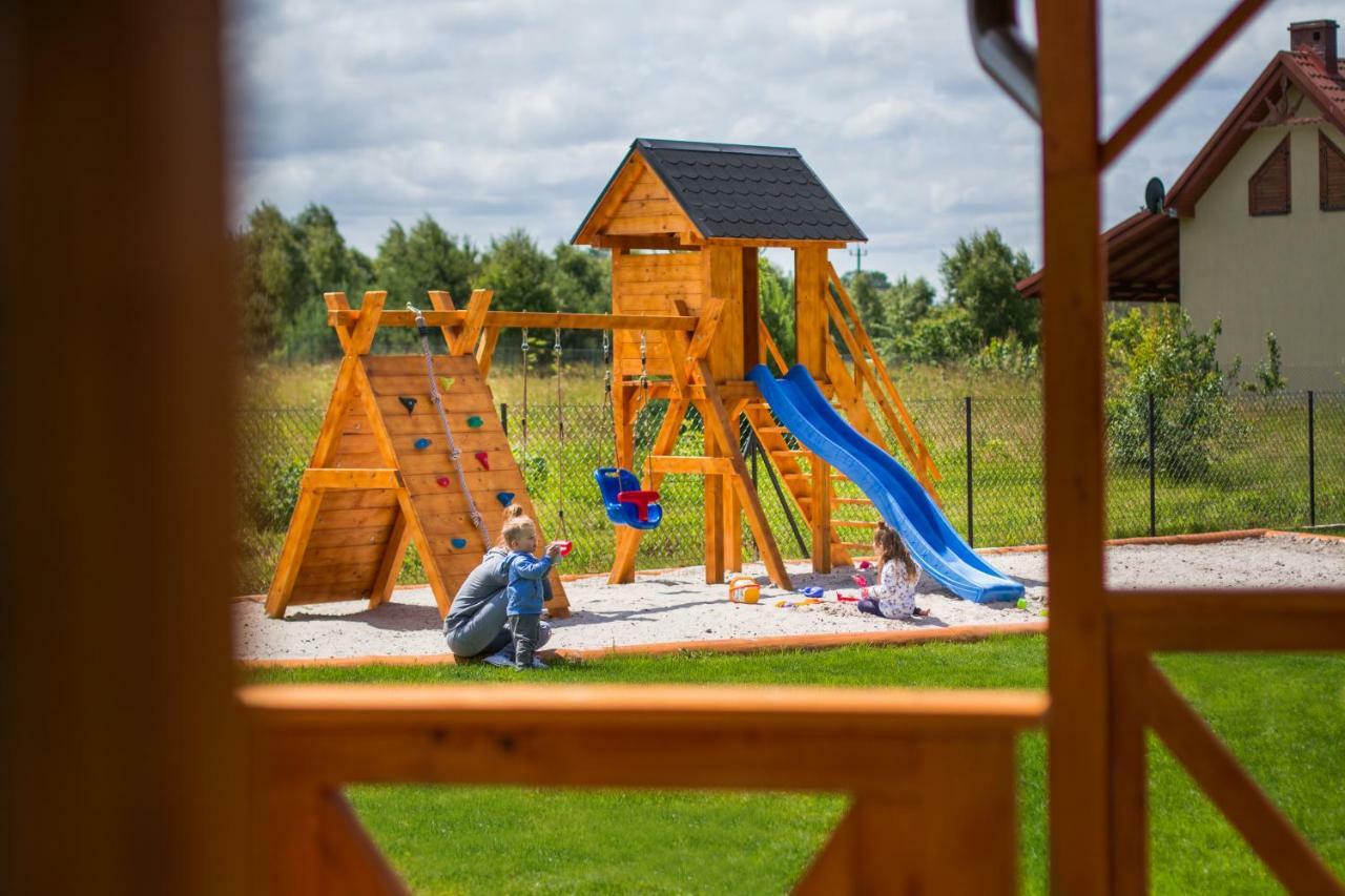 Przystan Domki W Lubiatowie Любятово Экстерьер фото